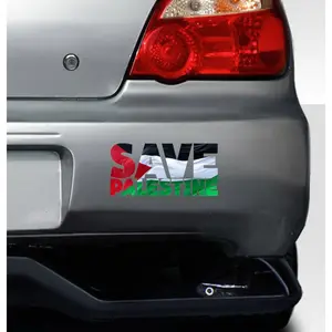 Save Palestine Decal -[PROFITS DONATED]- Palestine Flag Sticker | Free Palestine | Bumper Sticker | Window Decal | Car Sticker |