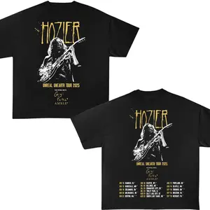 Hozier Rock T Shirt, Unreal unearth Tour Music Band Tee T Shirt, Gift for Women and Men
