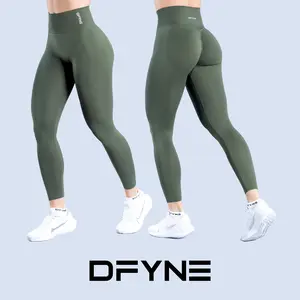 DFYNE Dynamic Leggings – Seamless Sculpting Leggings with Second-Skin Fit and High-Stretch Comfort