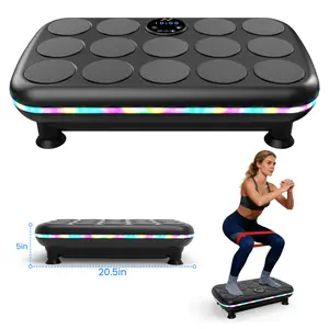 AXV Relax muscles Vibration Plate Exercise Machine for Women, 3-in-1 Indoor Home Gym with Bluetooth, Silicone Pedal, 300 lbs Capacity, Adjustable Speeds & Auto Modes for Full-Body Workout outdoorfun