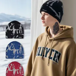 Fashion Beanie New Trendy Fitted Cool Hats for Men & Women, Casual Warm Knit Hat for Fall & Winter, Top Tier Beanie, Fashion Accessories