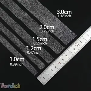 2559 Inch Double-sided Adhesive Lining | Hot Melt Non-woven Iron-on Adhesive Fabric – For Clothes, Pants Legs & Short Fabric Alterations