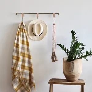 Solid Brass Hanging Rail - Large