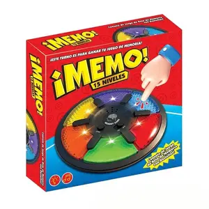 Memory Challenge Game for Kids and Adults, Electronic Light and Sound Brain Training Game, Enhance Memory and Focus Skills, Fun Challenges