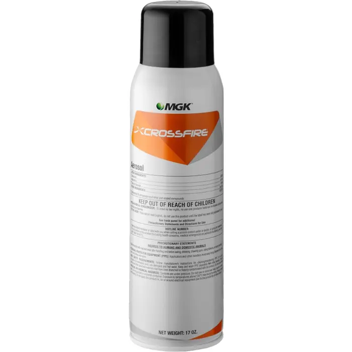 CrossFire Bed Bug Aerosol, Home Pest Control Spray for Indoor Bed Bugs, Fleas & Mites Eradication