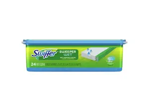 Swiffer Sweeper Wet Mopping Pad Refills, Open-Window Fresh Scent, 24 Count