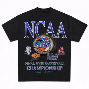 NCAA Final Four T-shirt, 1995 Basketball Championship Tee, Vintage NCAA Final Four Shirt, Sports Fan Apparel, Oklahoma State, UCLA, Arkansas, Basketball Tournament Shirt, NCAA Merchandise, 90s Basketball Tee