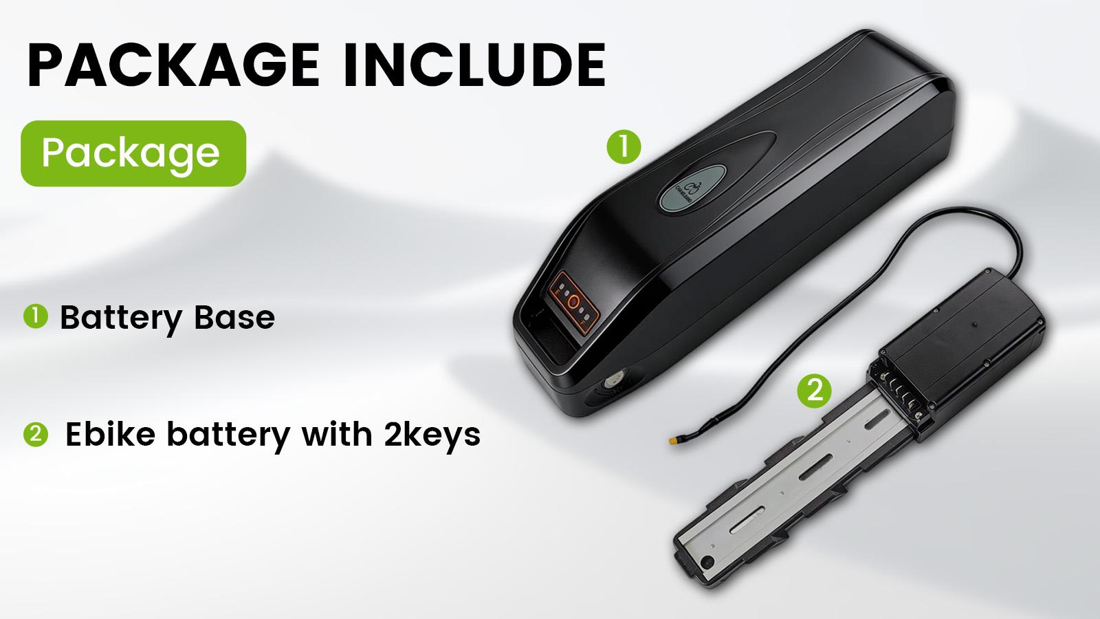 Ebike Battery 48V 15Ah Electric Bike External Battery Pack with Base, Removable EBike Lithium Battery for 1500W Peak Power Motor Ebike Battery 48V 15Ah Electric Bike External Battery Pack with Base, Removable EBike Lithium Battery for 1500W Peak Power Motor