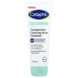Cetaphil Gentle Clear, Complexion Clearing Acne Cleanser, 4.2 fl oz (124 ml) | HSA/FSA Eligible
