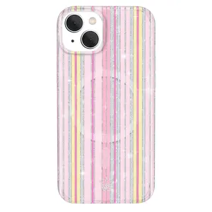 Sunkissed Stripes Glitter iPhone Case