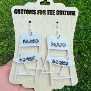F*ck around and find out earrings