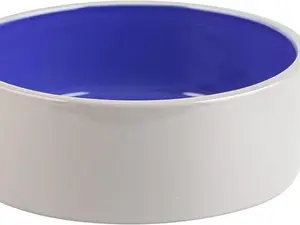 Ceramic Stoneware Pet Bowl – Non-Slip, Heavy-Duty Feeding Dish for Dogs & Cats – 6-Inch, Dishwasher Safe