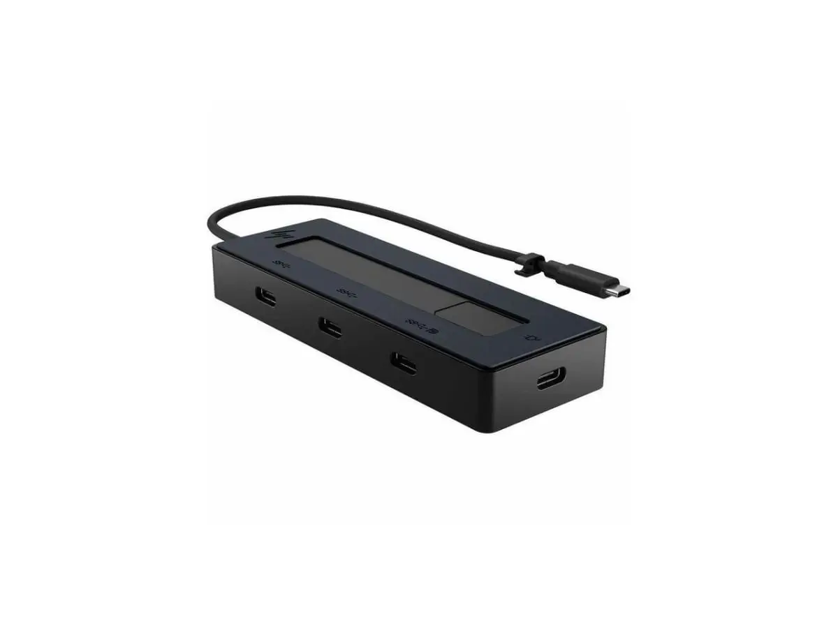 HP 6G843AAABA 1 Displays Supported 4K - 3840 x 2160 4 x USB Ports Docking Station