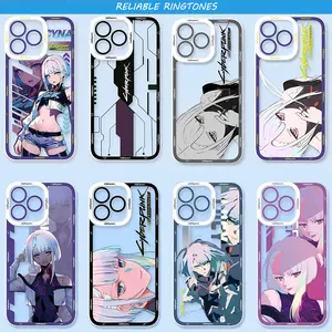 Game C-Cyberpunk  E-Edgerunners Phone Case For iPhone 17 16 15 14 13 12 11 - Personalized Aesthetic Design Shockproof Phone Case: Your Perfect Blend of Style and Safety!