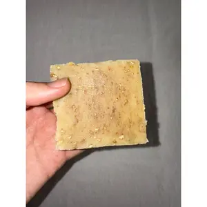 Oatmeal & Honey Natural Soap Bar for Soothing and Calm Skin  - Made with Ostrich Oil & Rice Water Body Care Organic Nourishing Moisture Gentle