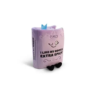 Plush Book  Extra Spicy  Soft Cuddly Perfect Toy Funny Cute