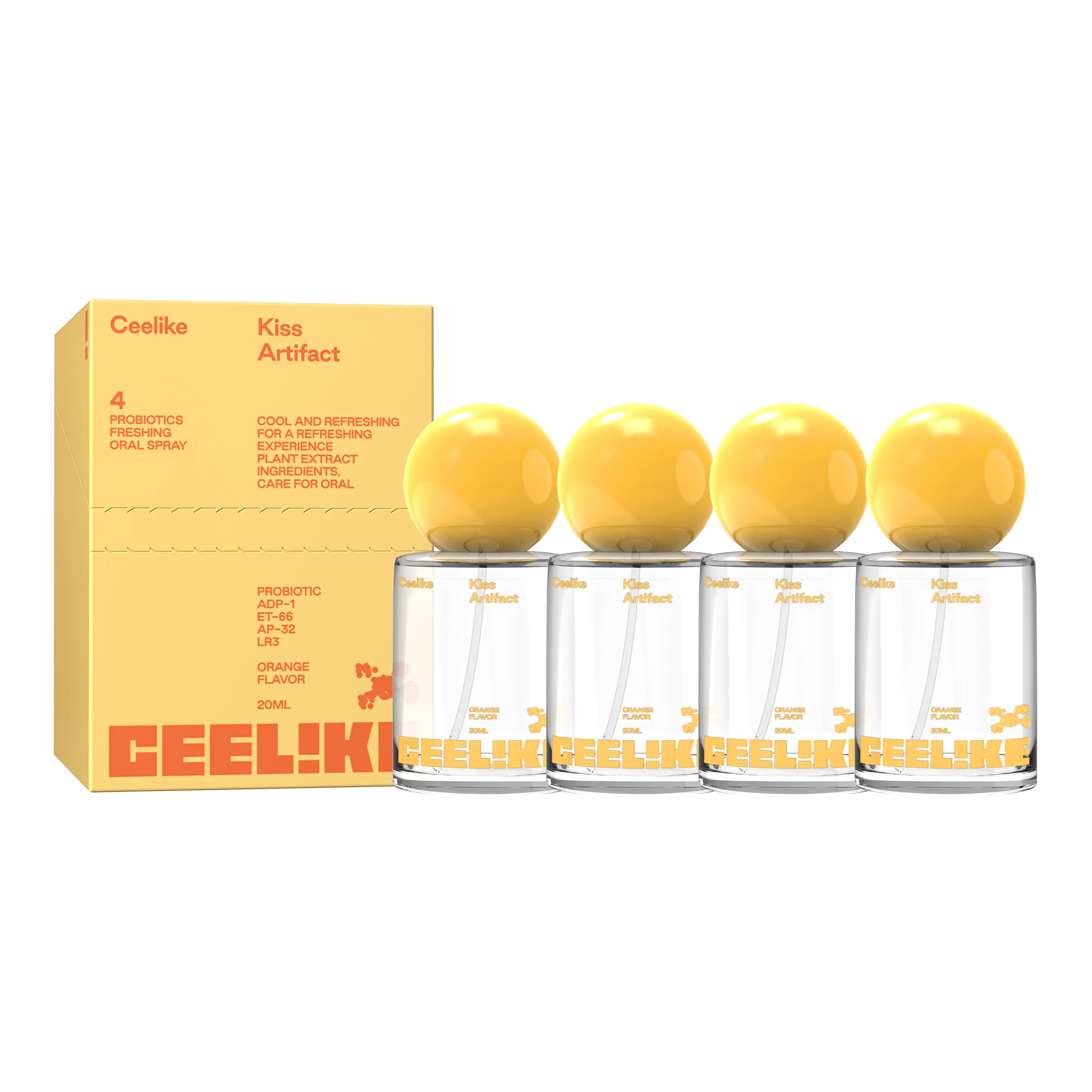 Orange Oral Spray 20ML*4