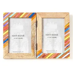 Matr Boomie Banka Mundi Hinged Frame Multicolor4 x 6