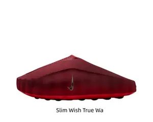 Burgundy Breathable Foam Cushioned Non-Slip Athletic Recovery Slide