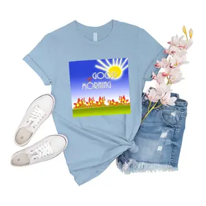 T-Shirt Unisex Good Morning Lorax Scene Good Morning Friend Gift For Men Big Boy Event Girl Family Shirts Short Women