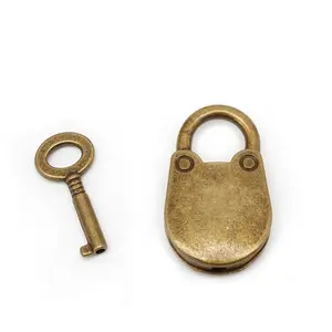 Retro Bear Lock/ Padlock, Gift Wooden Box Padlock, Notebook Lock, Home Padlock, Decorative Lock
