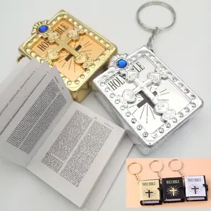 "Walk With God" Holy Bible Keychain