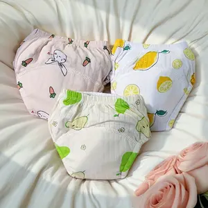 3-Pack Breathable Training Pants, Washable Learning Pants, Cloth Diapers, Christmas Halloween Thanksgiving Easter New Year Gifts