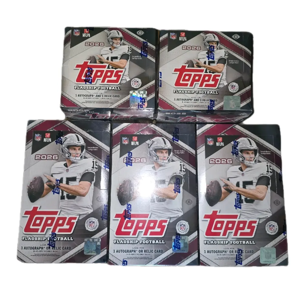 PYT NFL Topps Flagship Break! Including 2 2026 Topps Flagship Jumbos and 3 2026 Topps Flagship Hobby!