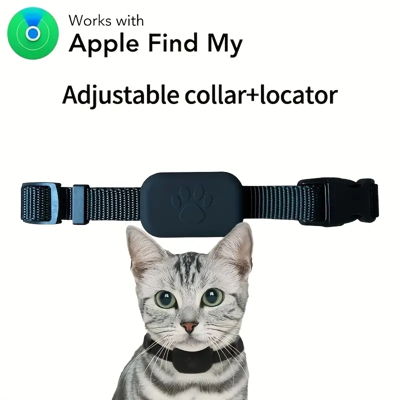 Cat Tracking Collar, Pet GPS Dual-system Tracking Collar, Anti-lost, Smart Positioning Tracking, Suitable for Cats And Dogs, Adjustable Collar And Tracker, Puppy Tracking Collar