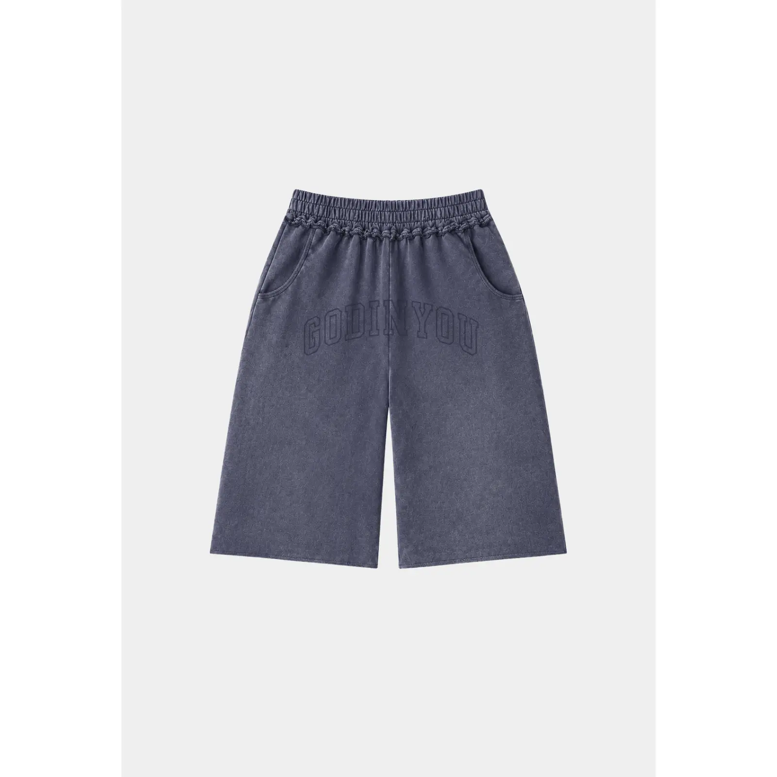 "GODINYOU" SWEATSHORTS (NAVY)