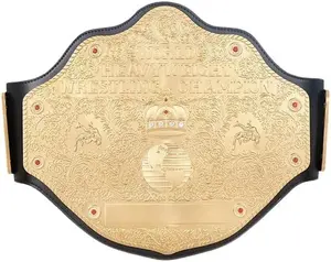 Championship Title Belt Replica, World Heavyweight Wrestling Belt Adult Size for Men, Women