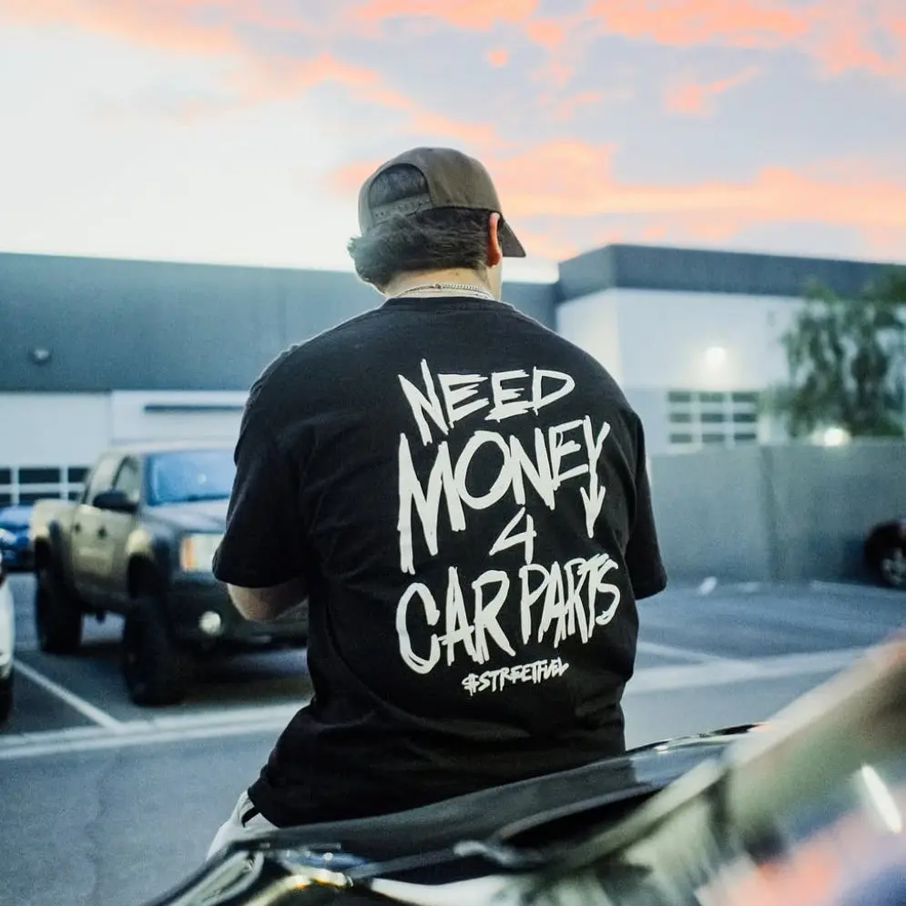 Need Money For Car Parts T-Shirt - Car Guy Graphic Tee