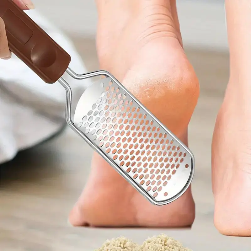 Stainless Steel Foot Board File, Foot Board To Rub Off Old Calluses, Foot Care Grinder, Grinding Foot Skin Tool, Foot Callus Remover