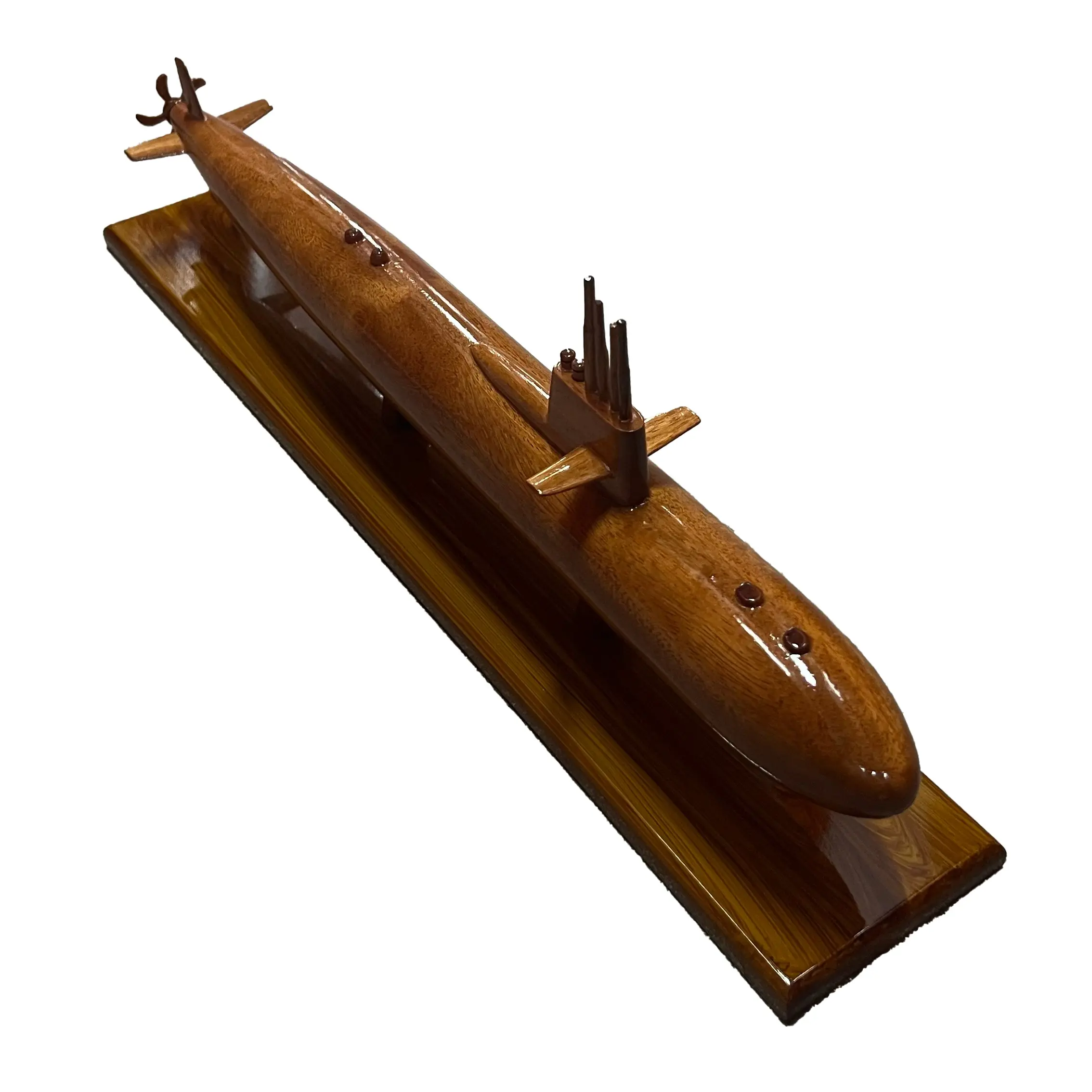 Skipjack Class Submarine Wood Desktop   Ships Sail boats & Subs Model