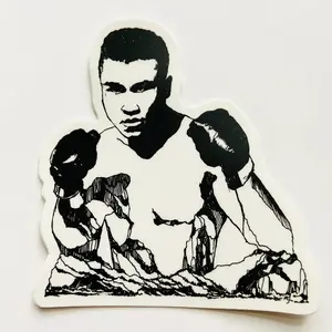Maya Joy - Mountain Portrait Muhammad Ali Sticker