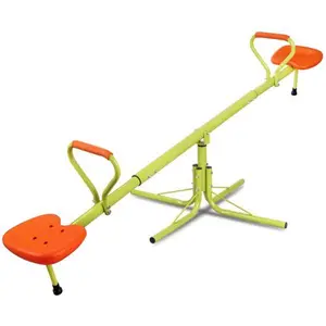 Answer E Kids Seesaw Swivel Teeter 360 Degrees Rotating Playground Equipment Fun Toy Set, Outdoor Play Equipment, Durable, Kids Outdoor Equipment Multifunction