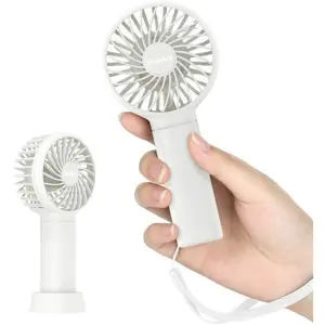 Portable Mini USB Fan Rechargeable Handy Fan Pocket Size with Battery