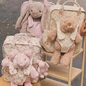 Backpack can fit with Jellycat Medium Size 31cm, Large size 36cm, smudge jellycat medium size ( Backpack only )