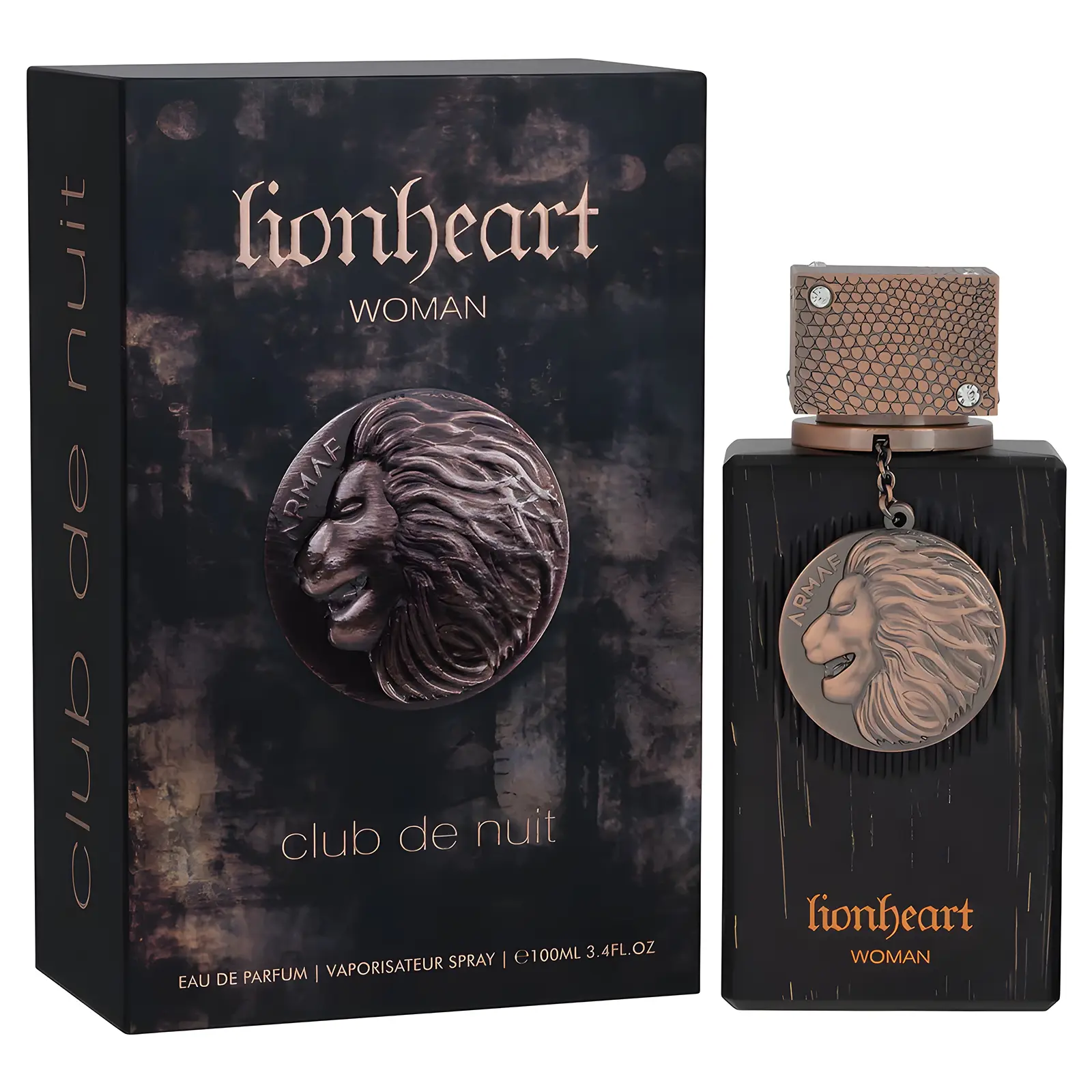 Armaf Club De Nuit Lionheart for Women Eau de Parfum Spray, 3.4 Ounce