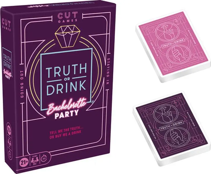 Truth or Drink: Bachelorette Party Edition - Adult Party Game  [GAMES (MISC)] Card Game, Table Top Game