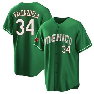 Fernando Valenzuela #34 Baseball Jersey, Mexico Jersey, Retro Trendy Baseball Jersey Shirt, Baseball Jersey Lover, Outfit For Baseball Fans, Sports Lovers