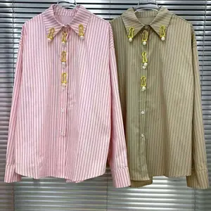 Casual shirt with charms