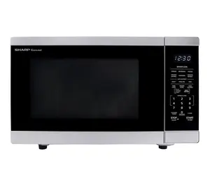 Sharp 1.4 Cu. Ft. Stainless Steel Smart Countertop Microwave Sharp 1.4 Cu. Ft. Stainless Steel Smart Countertop Microwave