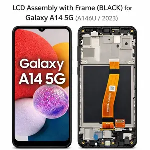 LCD Assembly with Frame (BLACK) for Galaxy A14 5G (A146U / 2023)