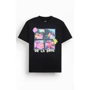PacSun Men's De La Soul Flowers T-Shirt - Multicolor