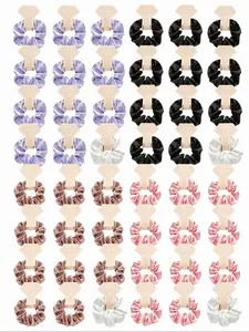 12counts Bridesmaid Proposal Gifts Bridesmaid Scrunchies Cute Hair Ties Bachelore Party Favors Bridesmaid Gift For Bridal Wedding Party -To Have And To Hold Your Hair Back