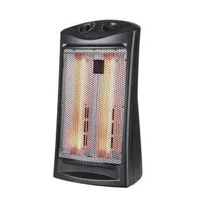 24.25 x 14.5 x 10.25 in. Electric Tower Heater, Black