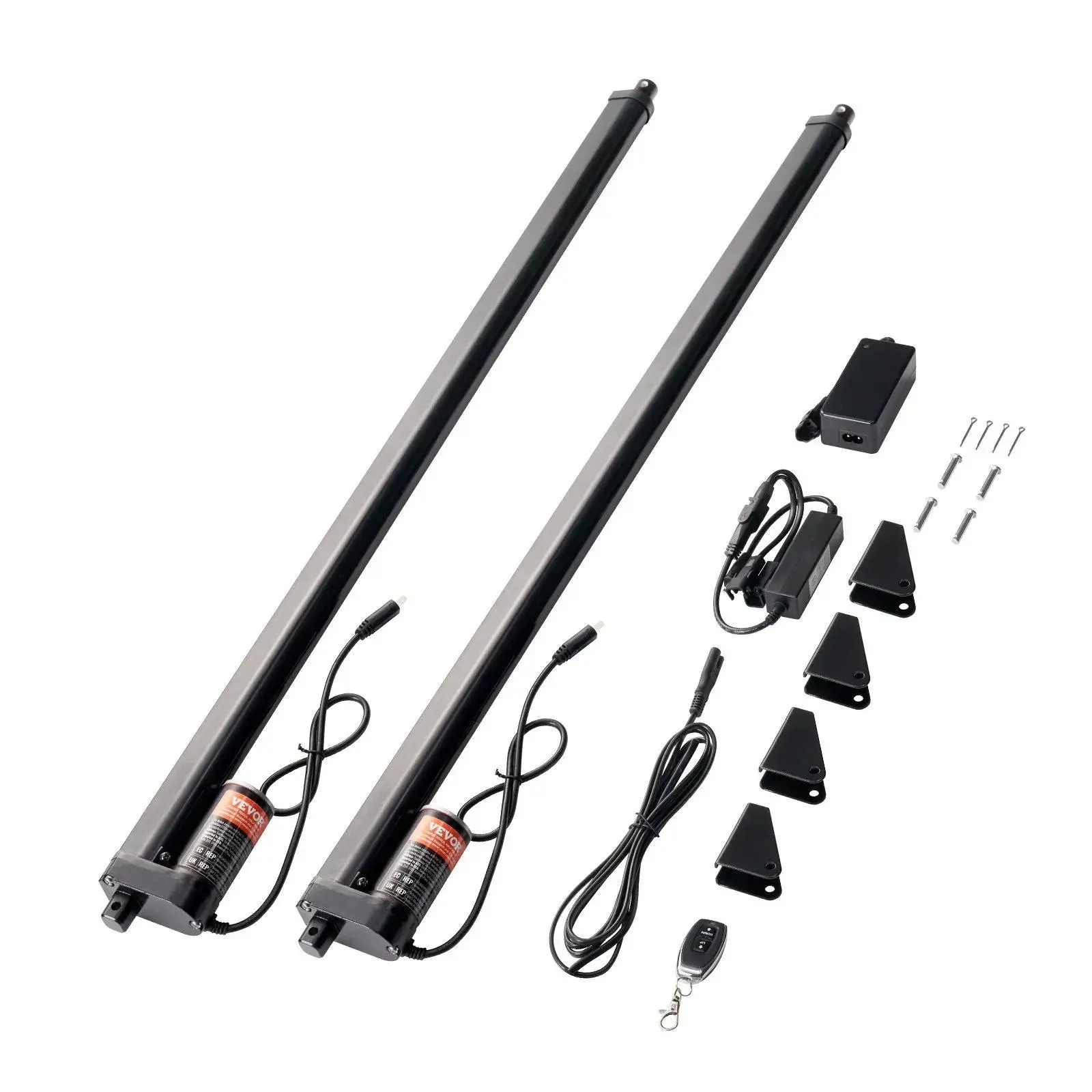 【BackToSchool】VEVOR 2PCS Linear Actuator Kit, 30 Inch High Speed 0.35"/s Linear Motion Actuator 12V, 220lbs/1000N Linear Actuator for TV/Table/Sofa Lifting, IP54 Protection - Wireless Remote Control Included