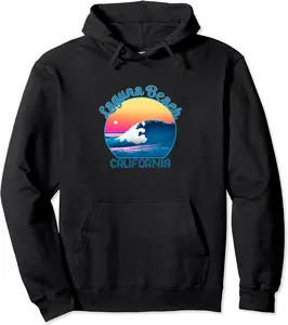 Laguna Beach Souvenir Outfit - Retro Laguna Beach Pullover Hoodie - Braedoncoysp Shop 67B0C48JGZPV