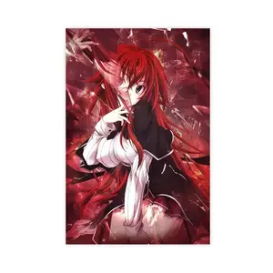 High School DxD Anime Poster 16 bedroom canvas posters, hall wall art, bathroom canvas posters, home poster decoration